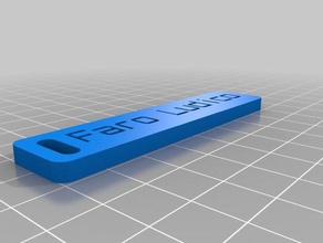faro ludico etiket organizasyon özelleştirilmiş 3d print model - Mito3D
