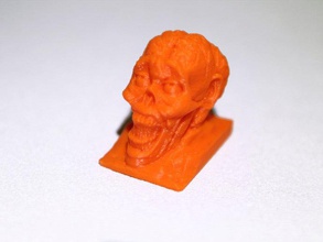 Gehirn zombie Skulpturen ubu 3d print model - Mito3D