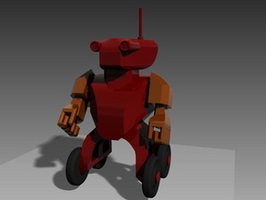robot giocattolo i giocattoli giochi stampabile 3d print model - Mito3D