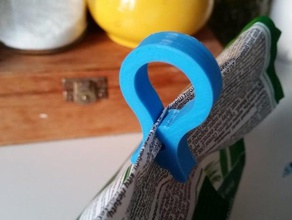 starke Tasche clip Küche Essen clipper 3d print model - Mito3D