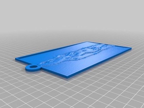 özelleştirilmiş lithopane benim 2d sanat 3d print model - Mito3D