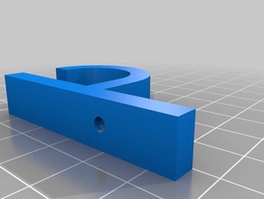 semplice gancio famiglia materiali di consumo attaccapanni appendiabiti a parete 3d print model - Mito3D
