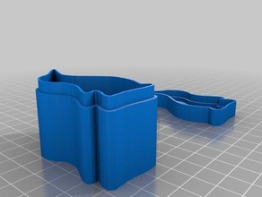penguin box containers customized 3d print model - Mito3D