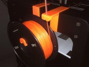 zortrax m200 côté gauche du filament tube de support bobine 3d l'imprimante accessoires titulaire 3d print model - Mito3D