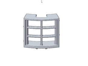 rokenbok curved window engineering stem 3d print model - Mito3D