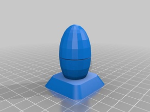 boş kinder yumurta diğer 3d deney bölüm sürpriz oyuncak 3d print model - Mito3D