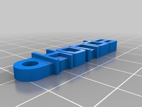 honda özel Anahtarlık organizasyon özelleştirilmiş 3d print model - Mito3D