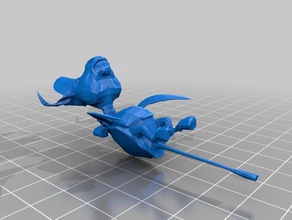 alice madness returnsmock de la tortue 3d l'impression 3d print model - Mito3D