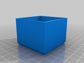 little stackable box 5x5x4cm other 3d print model - Mito3D
