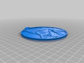 my customized polygonal framelithophane art 3d print model - Mito3D