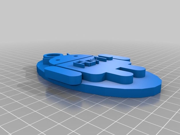 mon personnalisés keychain1 porte-clés 3D print model - Mito3D