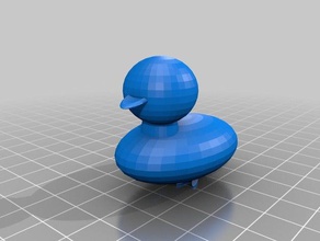 quacker duck 3d printing 3d print model - Mito3D