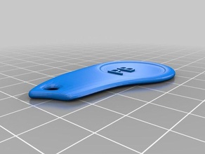 my customized keychain 3d printer accessories 3d print model - Mito3D