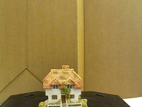 pequena casa varreduras réplicas makerbotdigitizer 3d print model - Mito3D