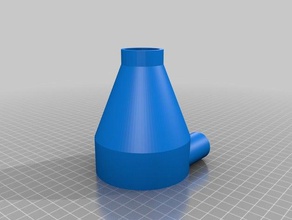 my customized cyclone separator v1 machine tools 3d print model - Mito3D
