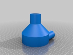 my customized cyclone separator v4 machine tools 3d print model - Mito3D