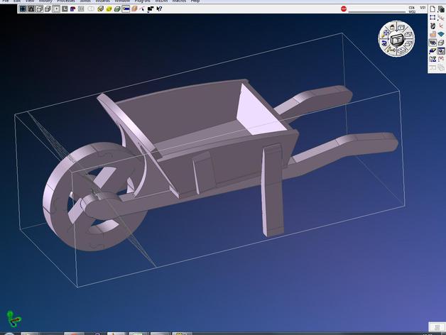 el arabası sahne 3D print model - Mito3D