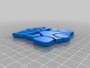 optimus logo 3d printing 3d print model - Mito3D