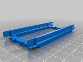 lego pista de tren printrbot simple la construcción juguetes 3d print model - Mito3D