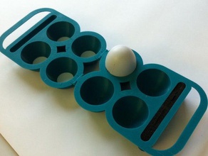 musicians shaker egg plectrum case eggs musical 3d print model - Mito3D