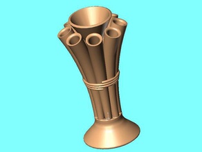 sheaf vase decor 3d print model - Mito3D