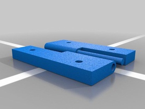 simple hinge 3d printing 3d print model - Mito3D