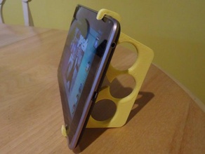 knucklestand nexus 7 tablet stand grip gadget 3d 3d print model - Mito3D