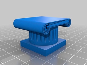 grec colonne sculptures 3d print model - Mito3D