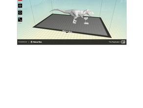 t - rex de la celebración t-rex otros 3d print model - Mito3D