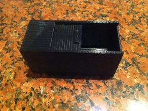 roll-top box da praça diy tampa deslizamento 3d print model - Mito3D