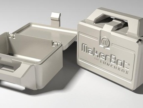 la boîte à lunch les conteneurs cas erikjdurwoodii charnière composant logiciel enfichable 3d print model - Mito3D