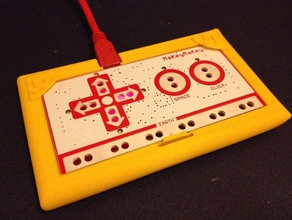 makeymakey gamepad holder electronics 3d print model - Mito3D