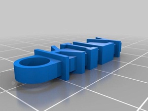 kily catena chiave organizzazione personalizzato 3d print model - Mito3D