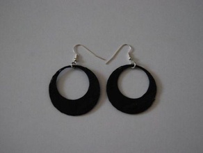 another pair earrings openscad 3d print model - Mito3D
