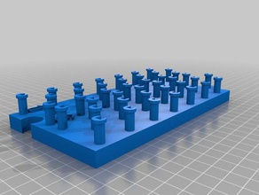 lastik bant tezgah inşaat oyuncaklar 3d print model - Mito3D