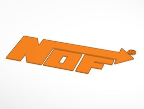 nof logotipo sinais logotipos miguelbi nova fibra optica 3d print model - Mito3D