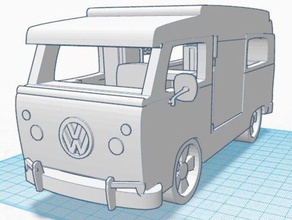 vw camper van 3d printing mbasummer 3d print model - Mito3D