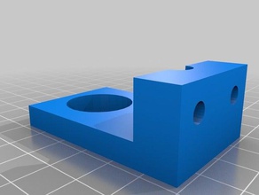 mendelmax Achse untere motor-anti-wobble-clips 3d Drucker Teile 3d print model - Mito3D