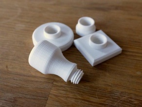 sugru damga seti sanat araçlar kolu dişli 3d print model - Mito3D