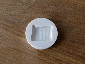oregon sello de moho art herramientas sugru 3d print model - Mito3D