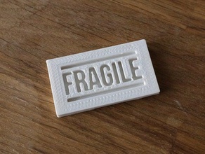 fragile stamp mold art tools sugru 3d print model - Mito3D