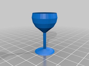 bicchiere di vino cibo bevanda 3d frullatore famiglia cucina utile 3d print model - Mito3D