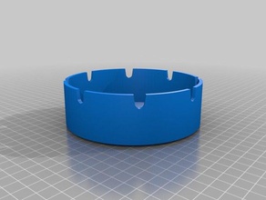 my customized ashtray containers 3d print model - Mito3D