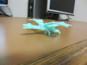ender dragon creature 3d print model - Mito3D
