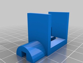 meu personalizados suporte do cabo de telefone office 3d print model - Mito3D
