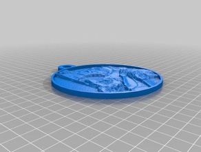 meine angepasste polygonale framelithophane Kunst 3d print model - Mito3D
