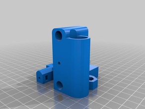 i3 prusa x-end gespannten Zahnriemen 3d Drucker Teile 3d print model - Mito3D
