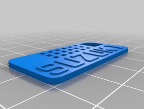 suzuki keychain design 4 keychains customized 3d print model - Mito3D