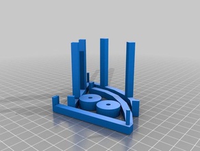 rc car wheelie bar 3d printing blender experiment model mount part reprap spare test tool toy upgrade useful 3d print model - Mito3D
