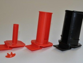 3d printed reel adapter 2 2x printer accessories accessory filament 3d print model - Mito3D